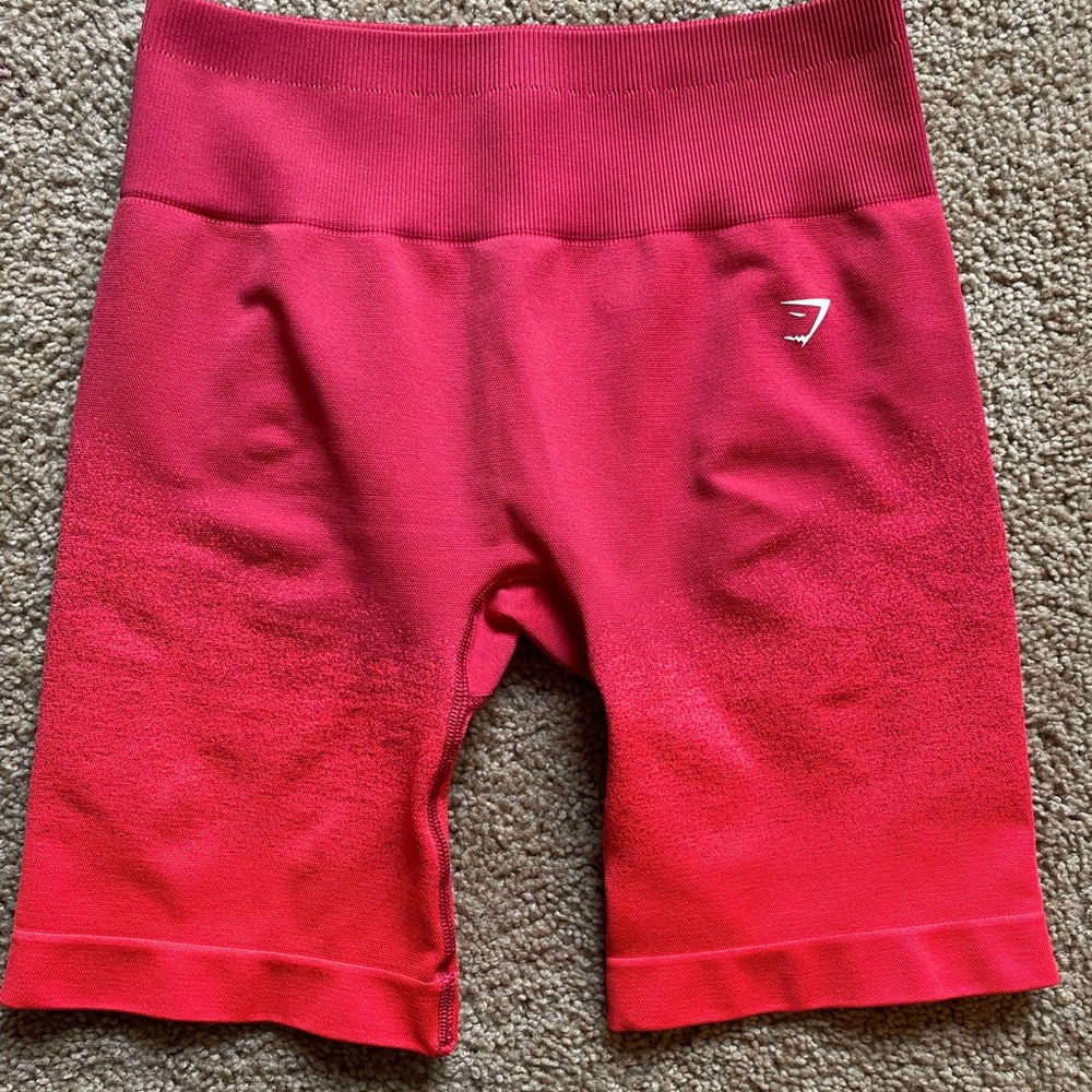 Gymshark adapt ombré seamless cycling shorts